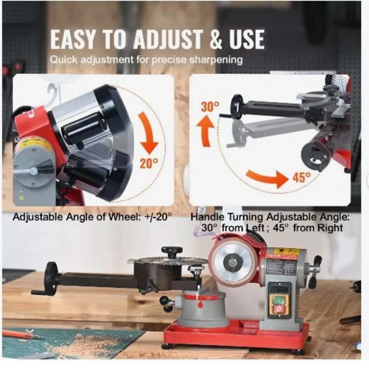 Circular Saw Blade Sharpener Grinder 370W - Image 3