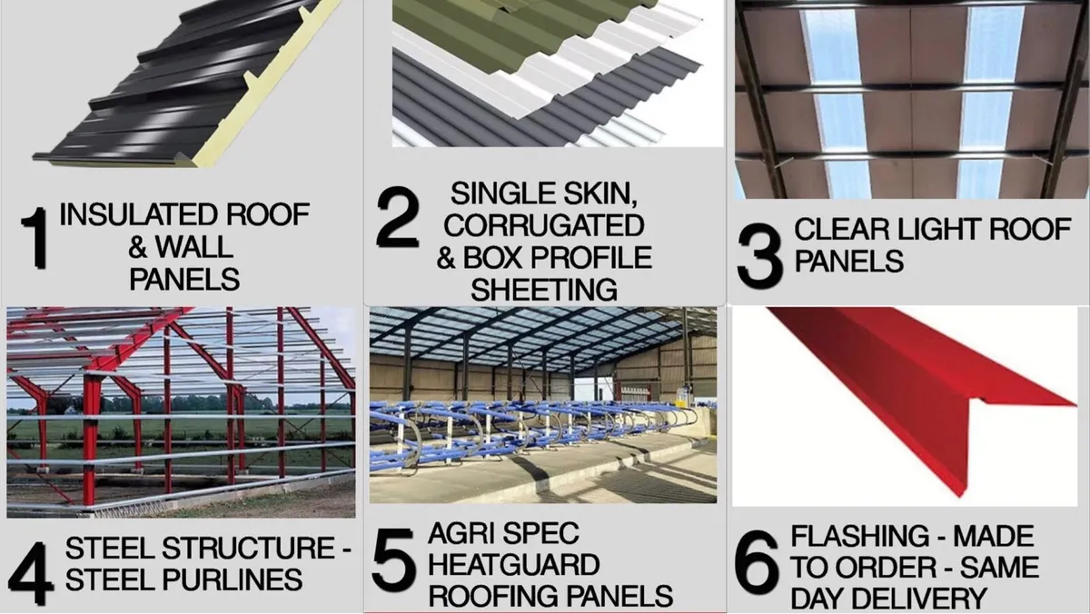 Steel, Cladding and Roofing - Image 2
