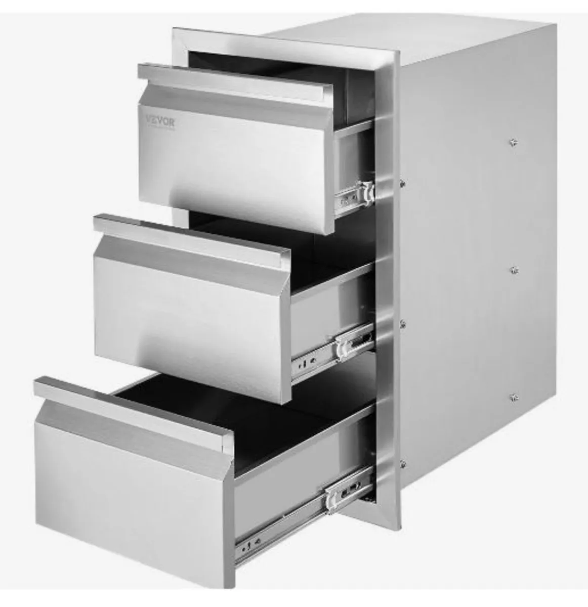 201 Stainless Steel Triple Access Drawer Outdoor - Image 1