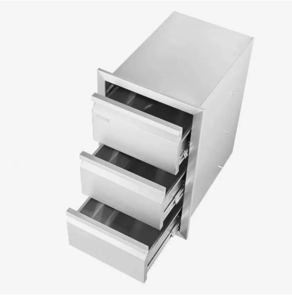 201 Stainless Steel Triple Access Drawer Outdoor - Image 2