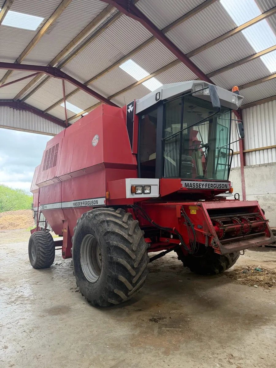 Massey Ferguson 38s combine harvester - Image 1