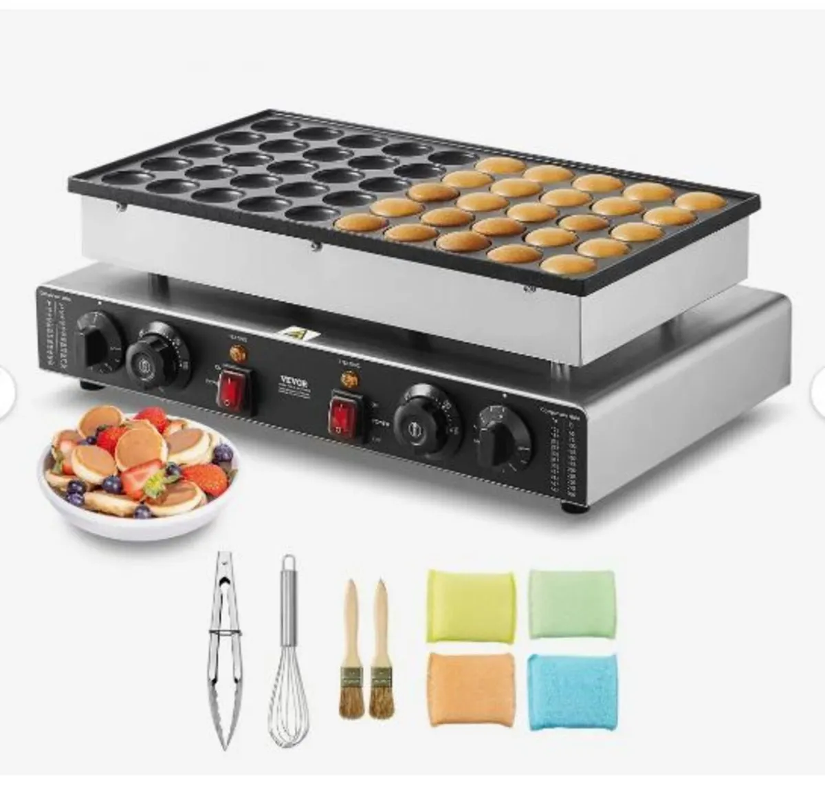 Mini Dutch Pancake Maker, 50PCS 43mm - Image 1