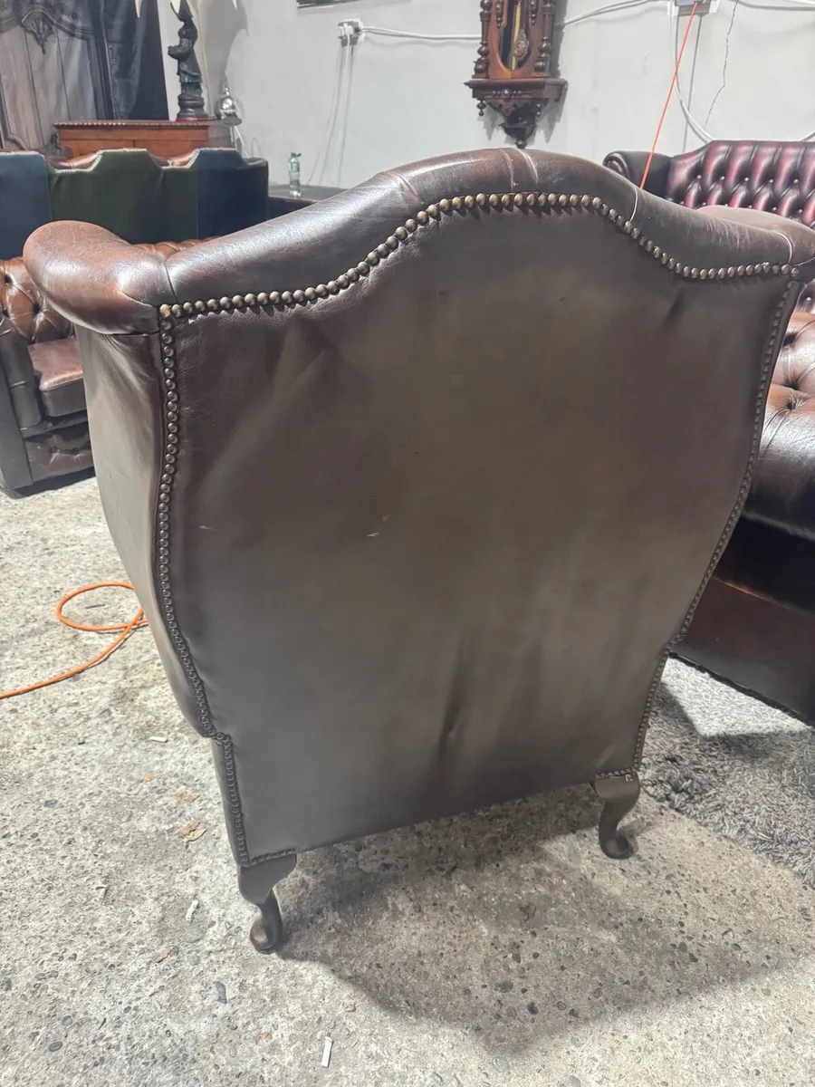 Antique Anne queen armchair - Image 3