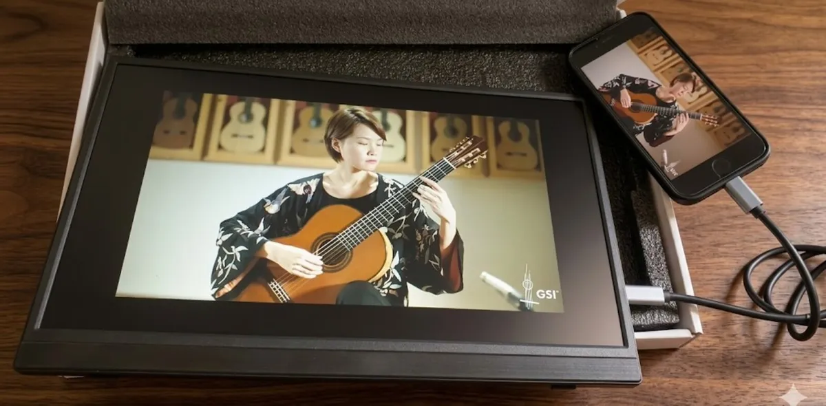 15.6 Portable Monitor - Brand new-Slim-Movable leg - Image 1