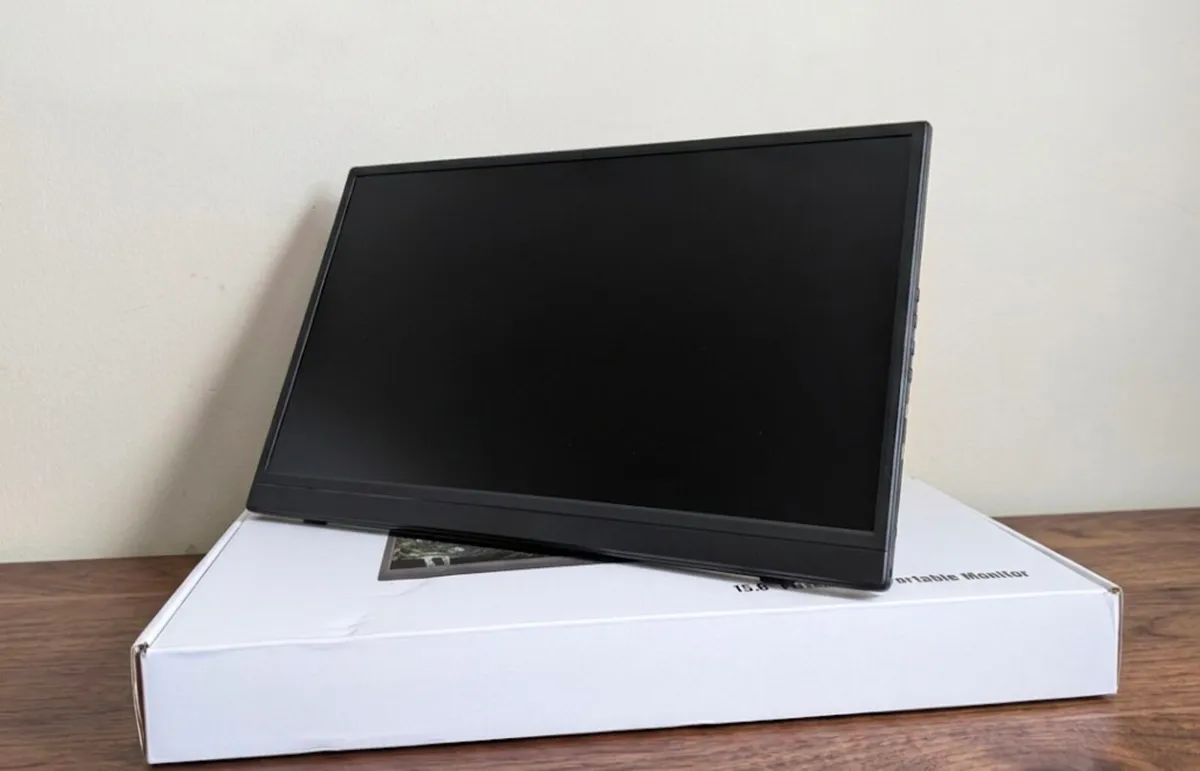 15.6 Portable Monitor - Brand new-Slim-Movable leg - Image 2