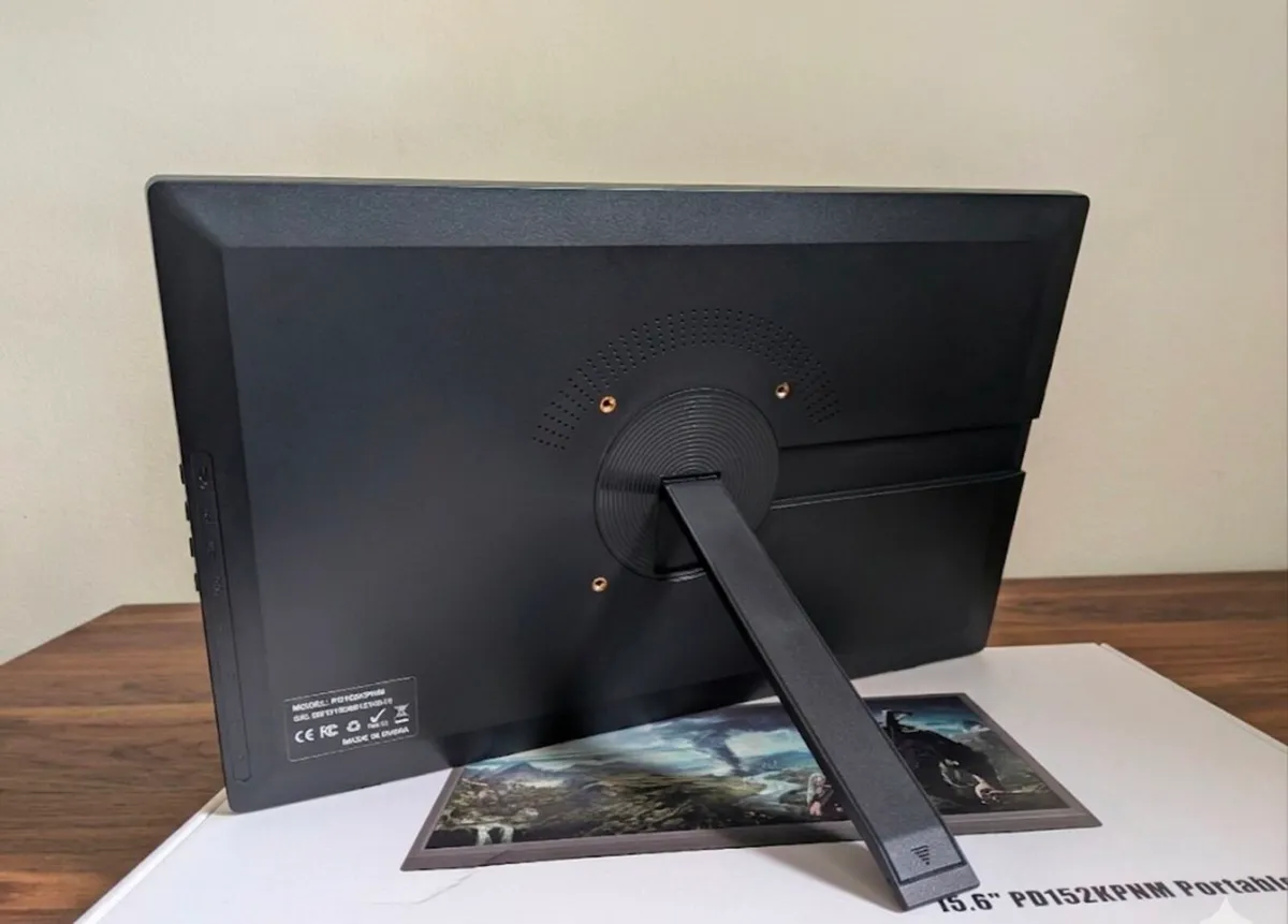 15.6 Portable Monitor - Brand new-Slim-Movable leg - Image 3