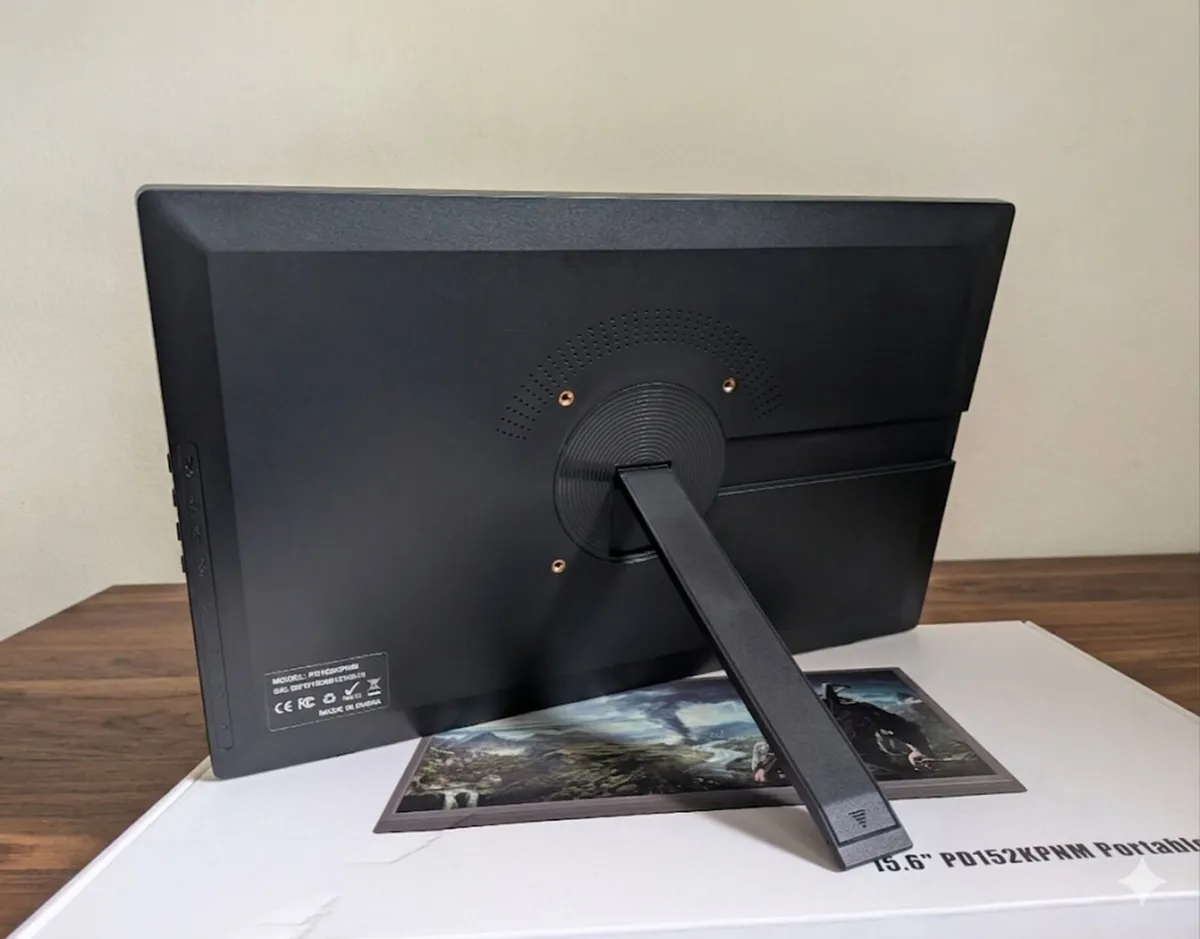 15.6 Portable Monitor - Brand new-Slim-Movable leg - Image 4