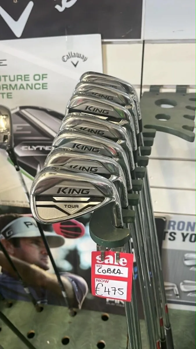 Cobra King Tour MIM 4-PW KBS Stiff Only €475 - Image 3