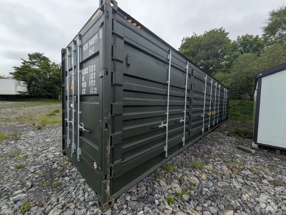 40ft Container Open side - Image 3