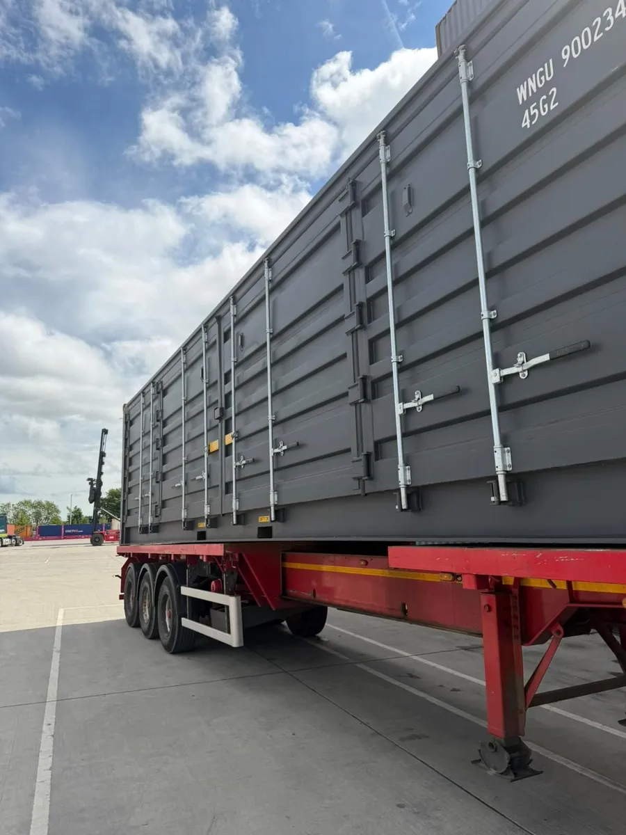 40ft Container Open side - Image 1
