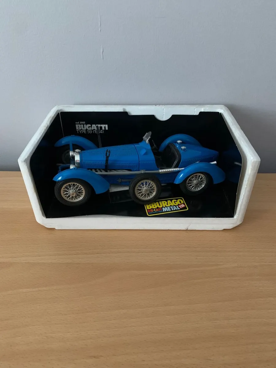 Bugatti Type 59 (1934) 1/18 Burago Model Car - Image 3