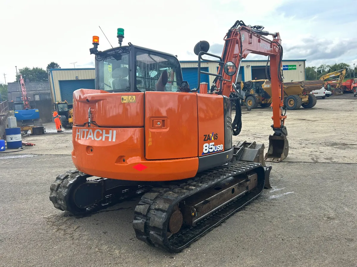 2023 Hitachi ZX85 USBR-6 Only 3100Hrs - MULLANS - Image 4