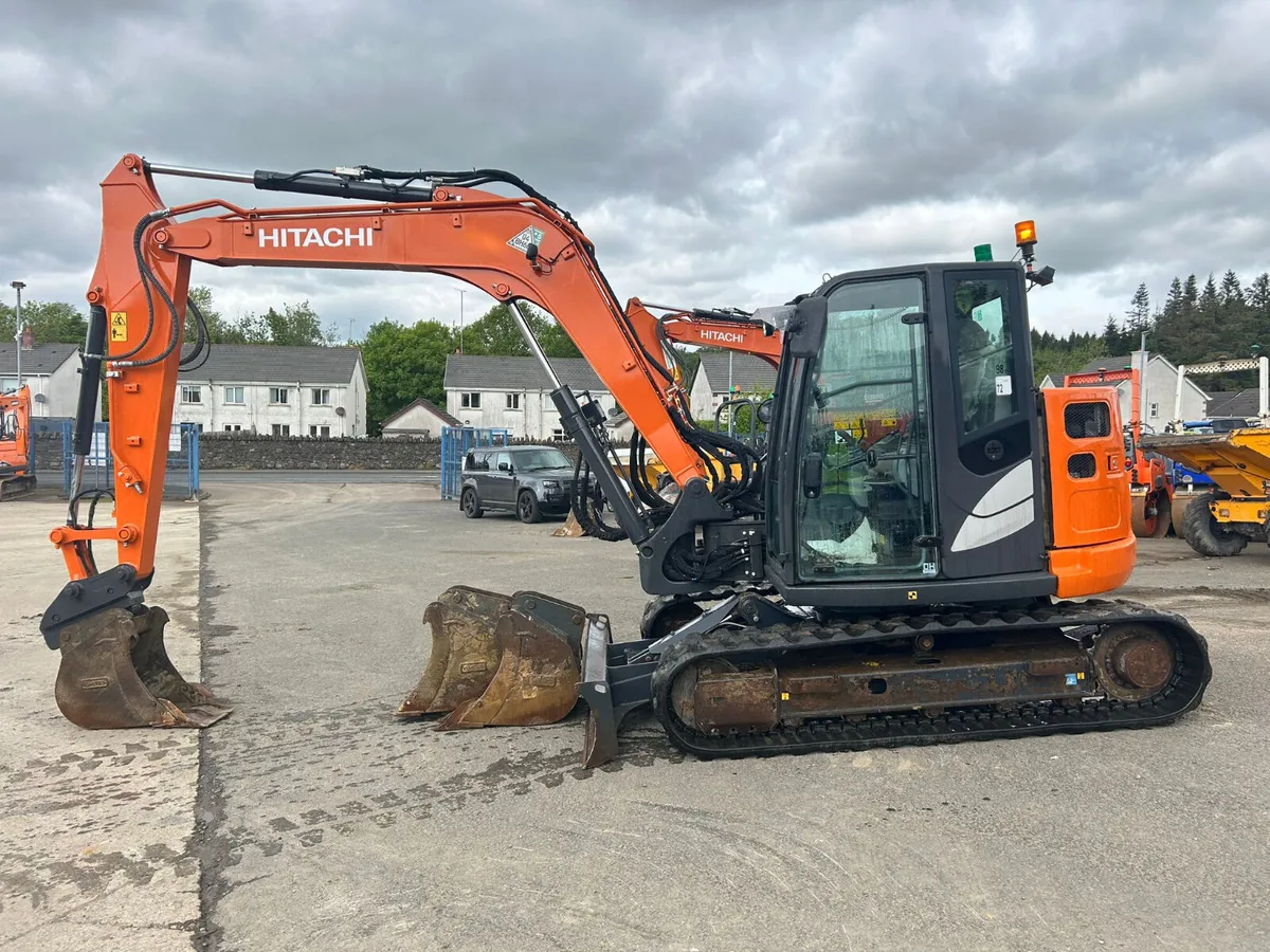 2023 Hitachi ZX85 USBR-6 Only 3100Hrs - MULLANS - Image 3