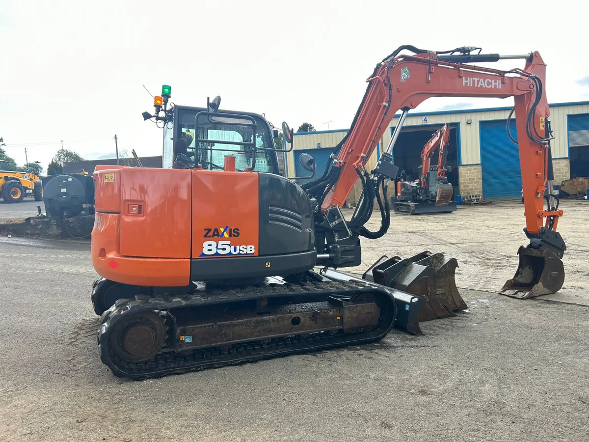 2023 Hitachi ZX85 USBR-6 Only 3100Hrs - MULLANS - Image 1