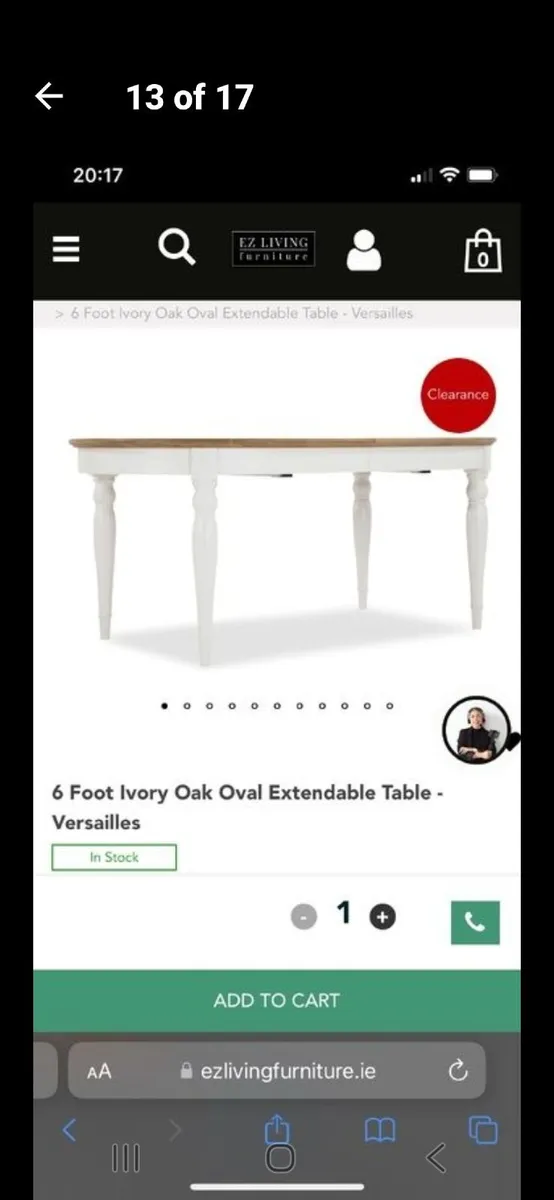 Dining Table and 4 chairs - Image 4