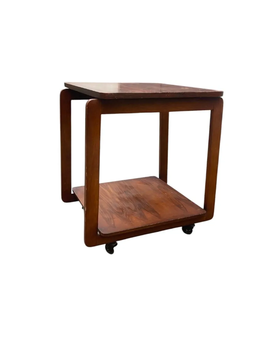 Antique Lamp Table / Drinks Trolley- Art Deco - Image 1