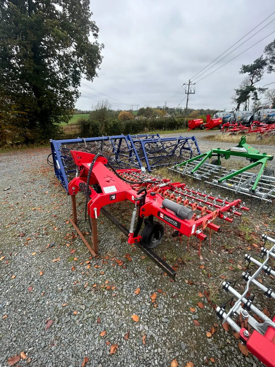 New Awemak Tine Harrow 3MTR - Image 1