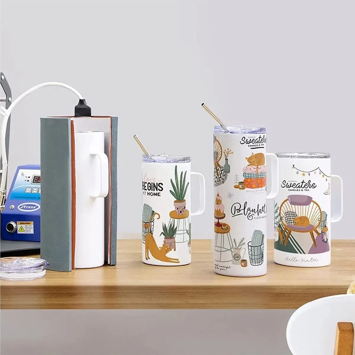 Tumbler Mug Heat Press Sublimation Machine - Image 3