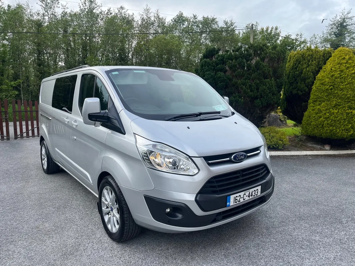 Ford Transit Custom  Crew Cab 6 seater - Image 2