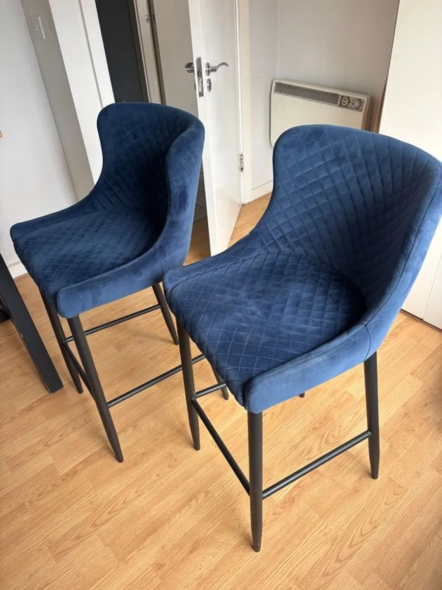 Mid-century-Inspired Bar Stools - Image 4
