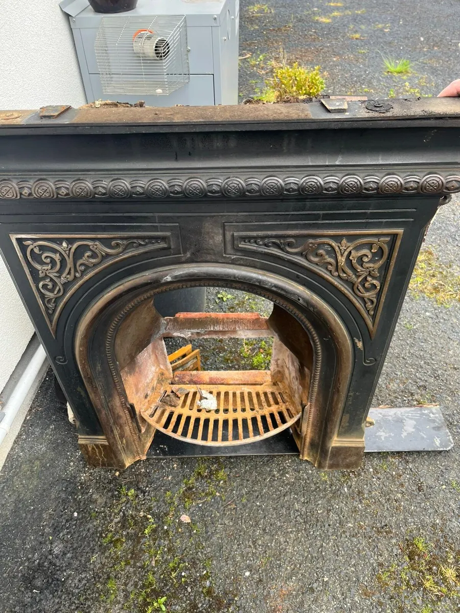 cast iron fireplace - Image 1