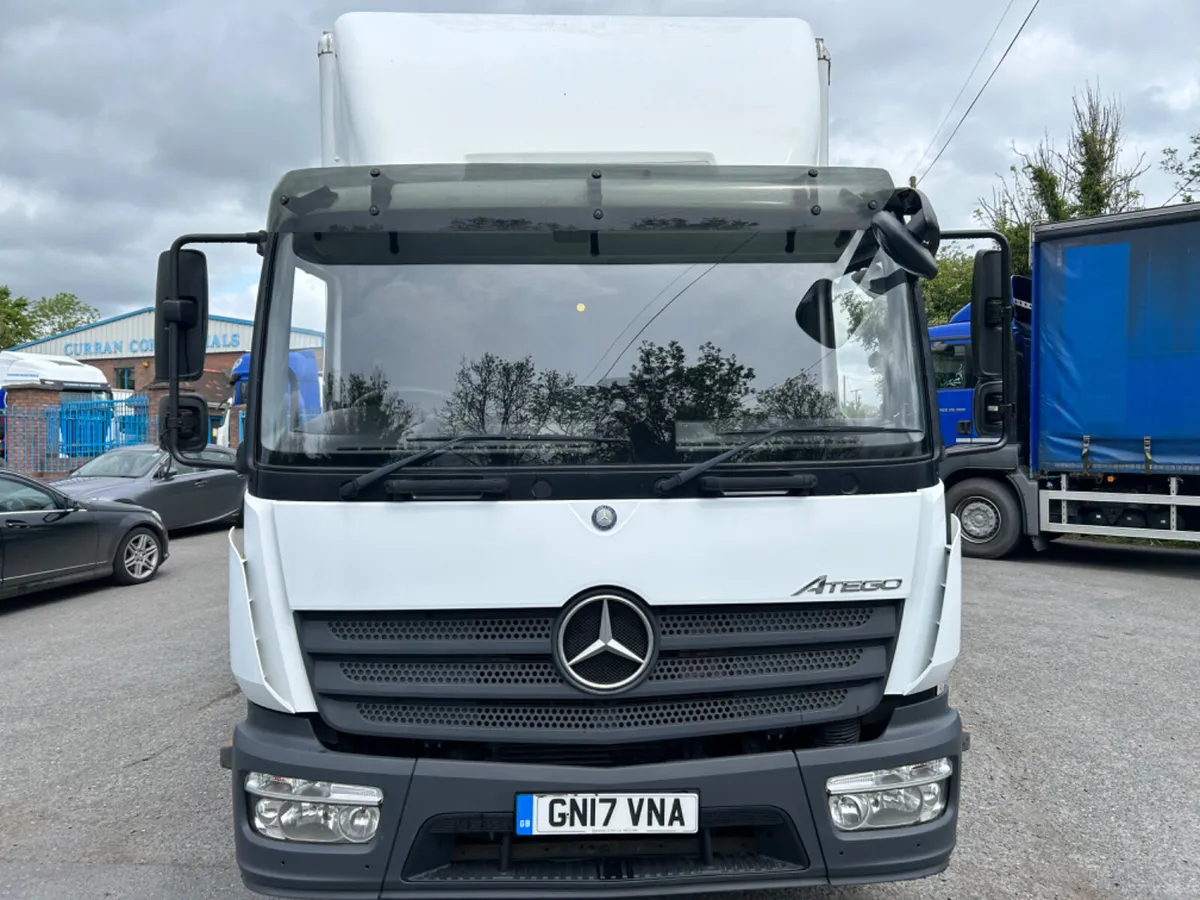 2016 Mercedes Atego 816 1x box 1x Curtainside - Image 2