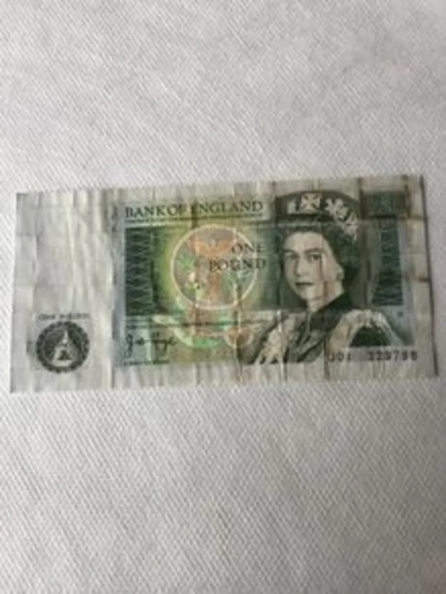 Old English One pound (£1) Banknote