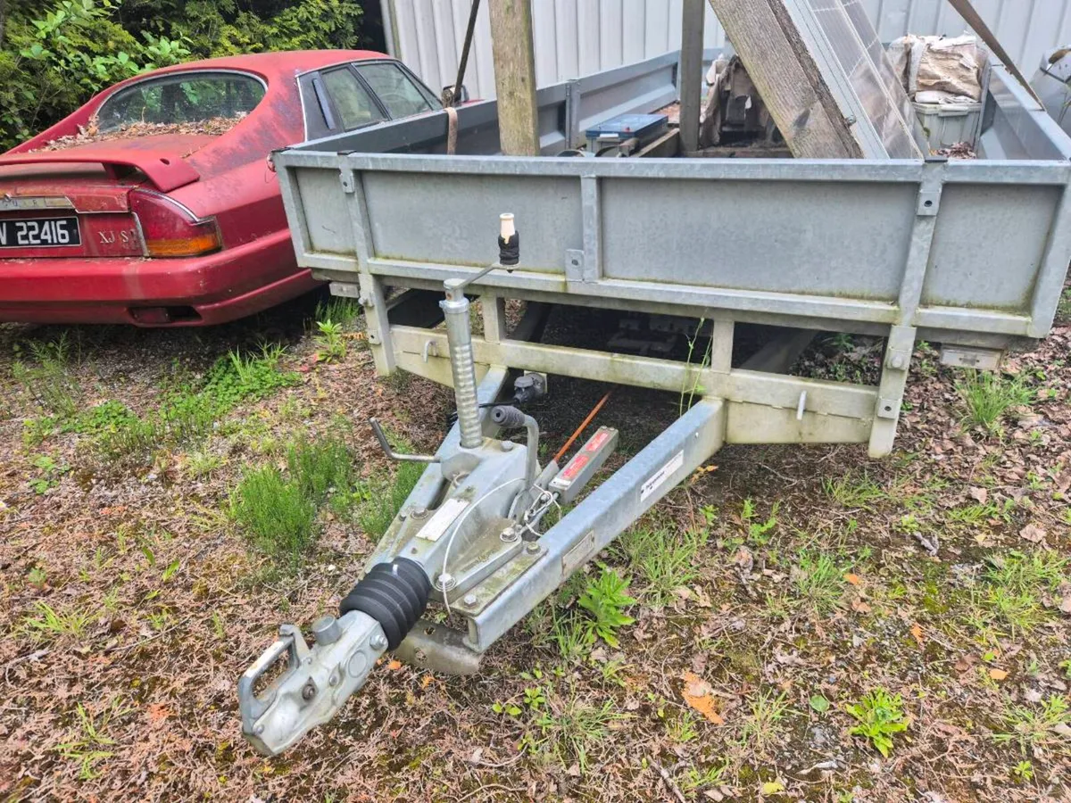 12x5 tri-axel  indespention Flat Trailer - Image 3