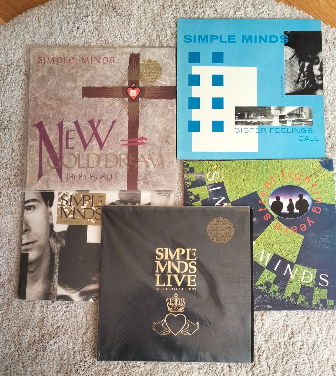 Simple Minds Vinyl collection - Image 1