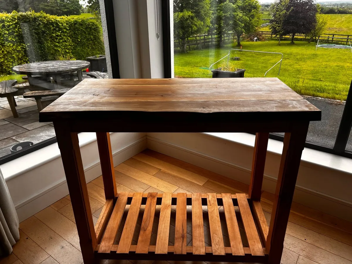 Handmade Beech Table - Image 1
