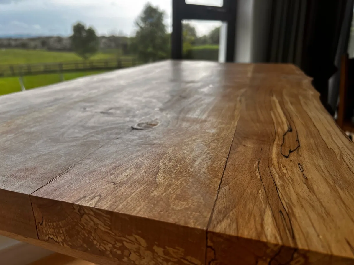 Handmade Beech Table - Image 4