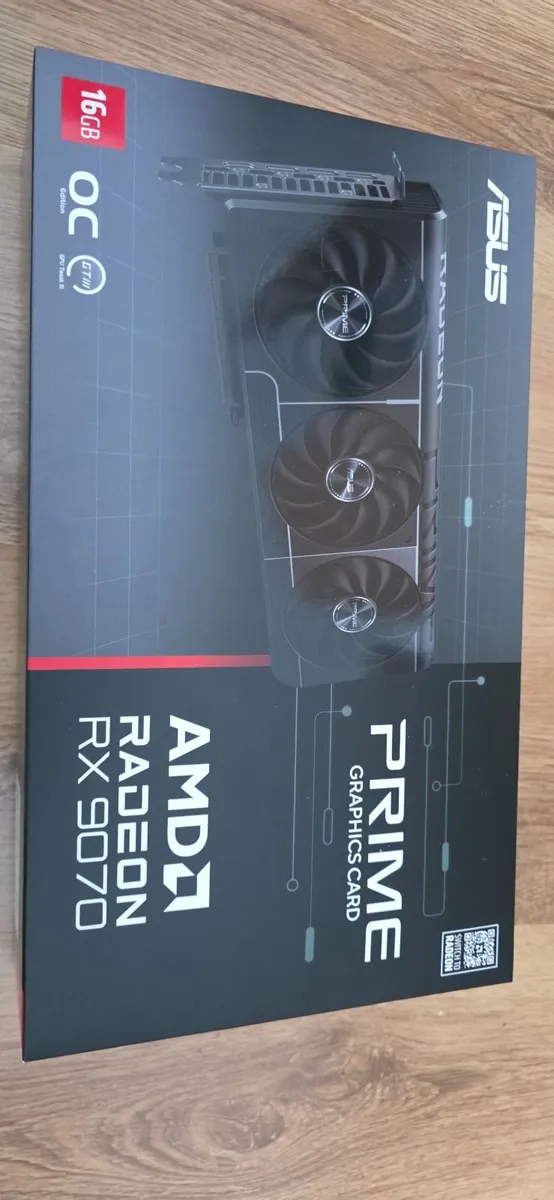 Amd rx9070 16gb asus prime new