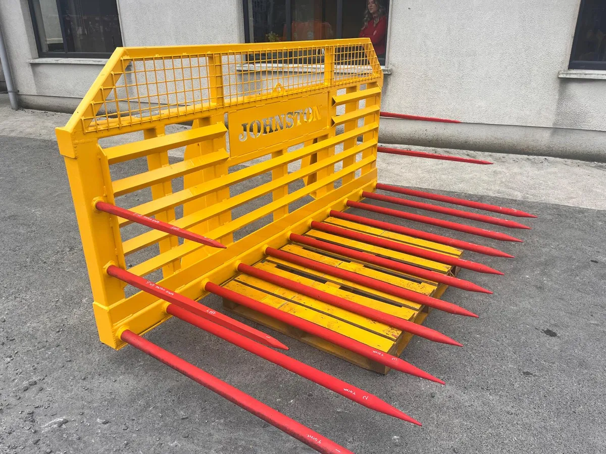 Johnston 9ft Silage Fork , Pin & Cone - Image 1