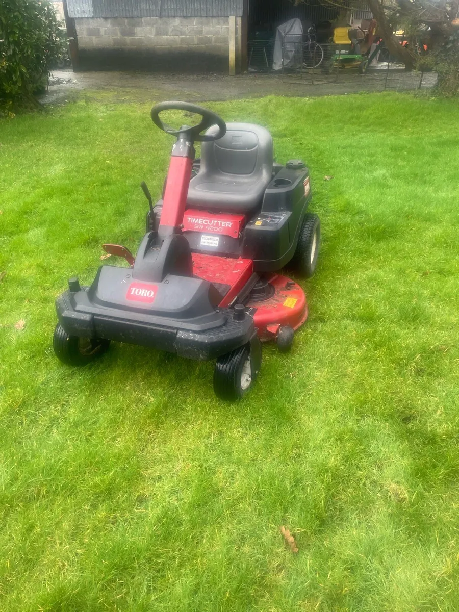 Toro zero turn mower - Image 1