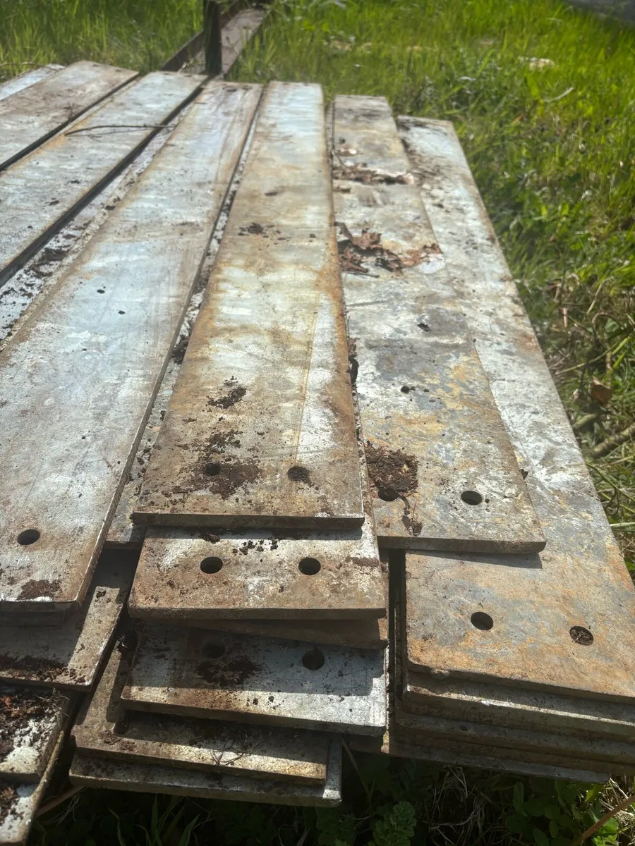 41 flat plate galvanised steel - Image 3