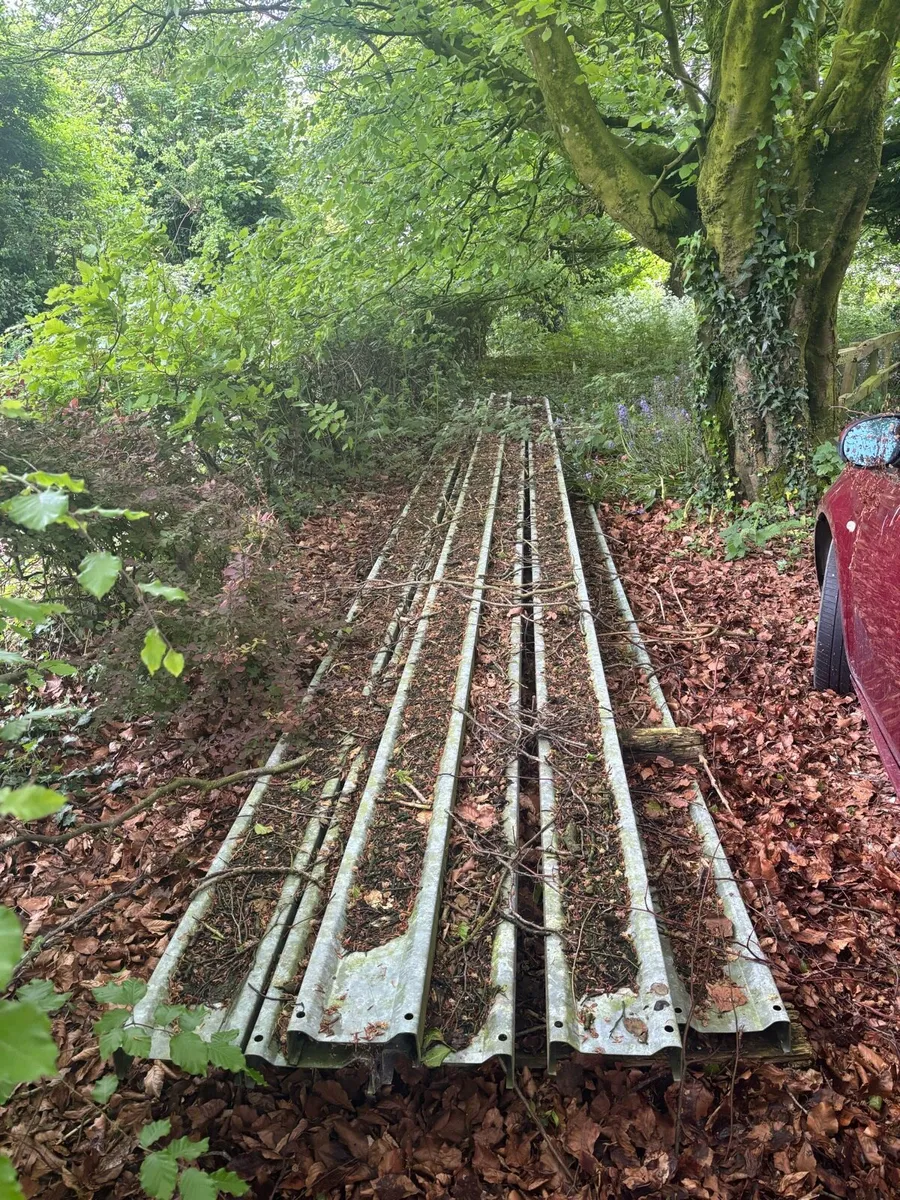 8 purlins length 26ft 3” width 8”x3” - Image 2