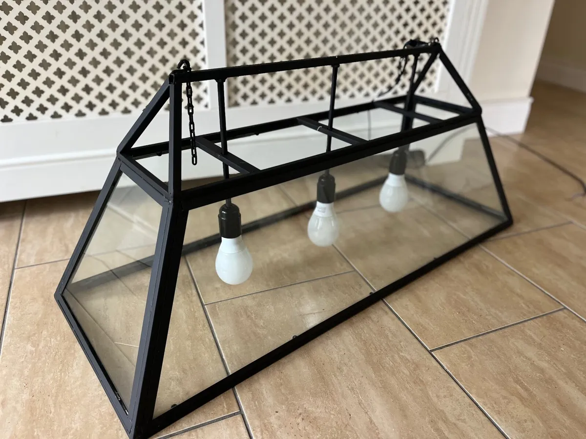 3 Light Pendant Fitting - Image 1