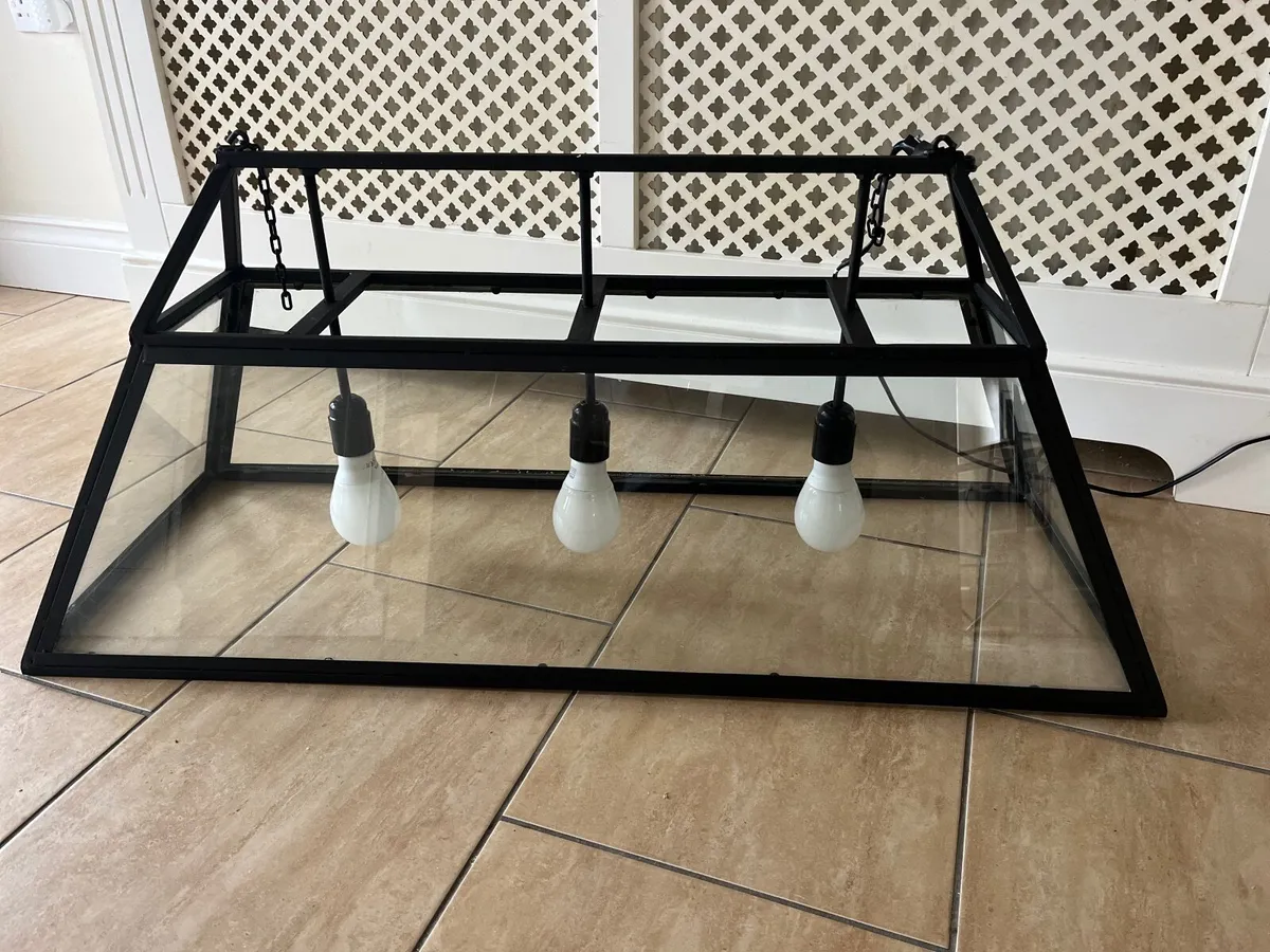 3 Light Pendant Fitting - Image 3