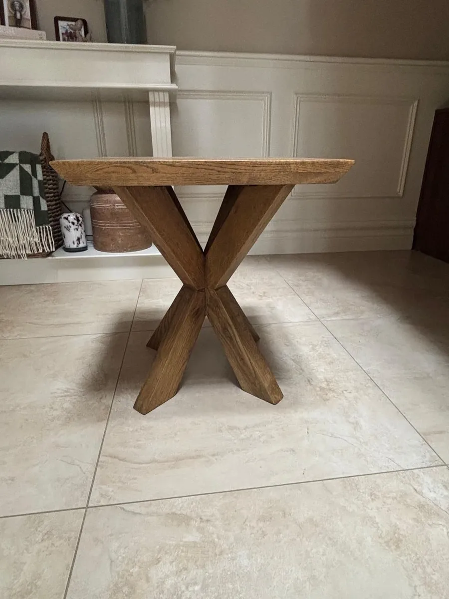 Solid wood side table - Image 2