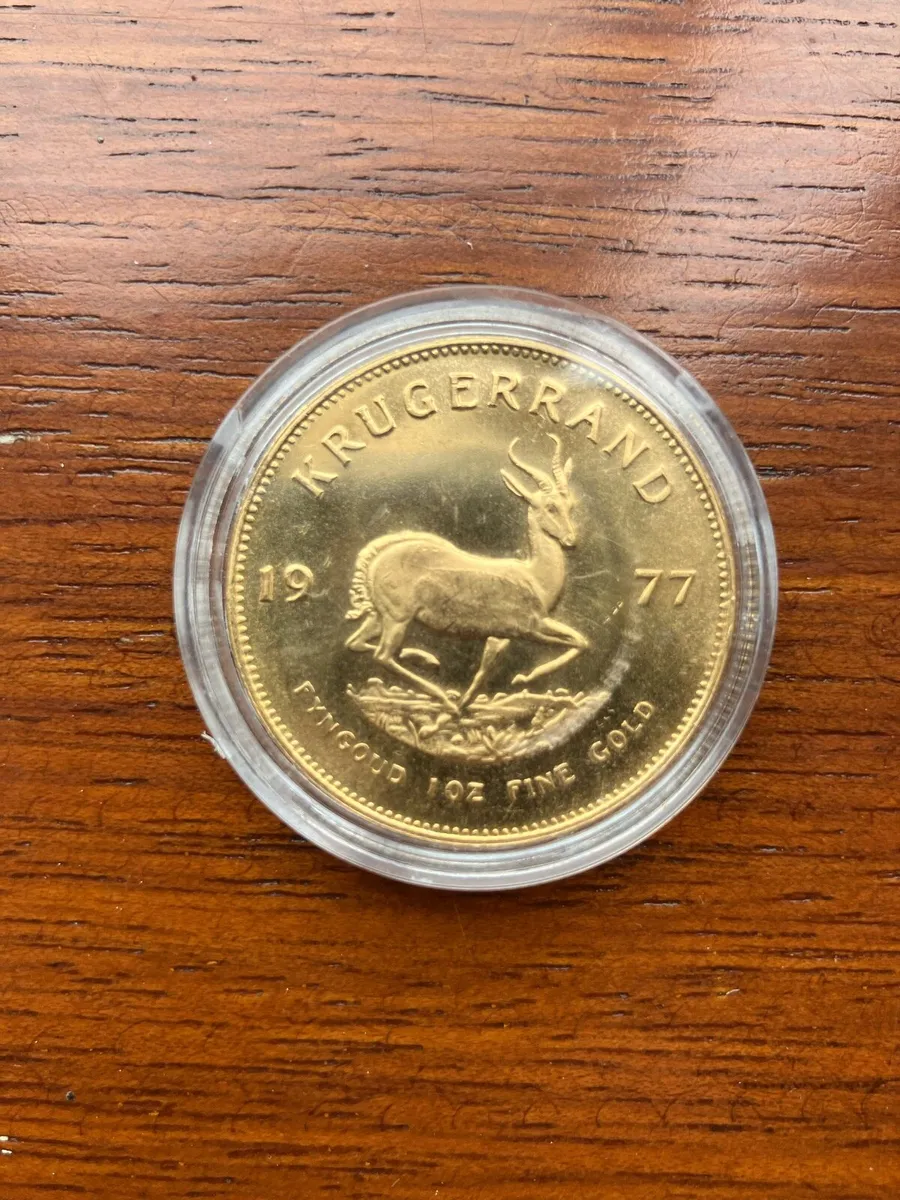 Gold Krugerrand coin - Image 1