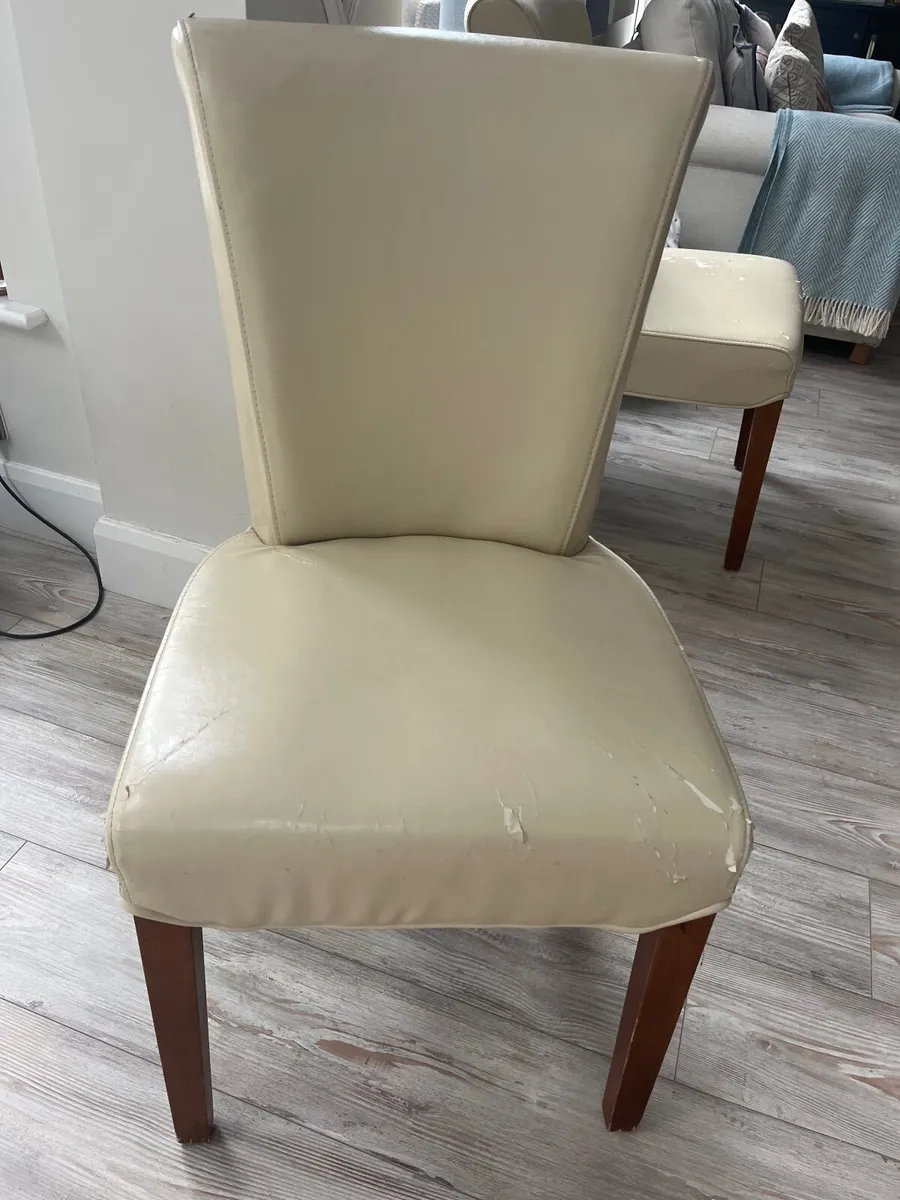 6 Dining chairs - Image 1