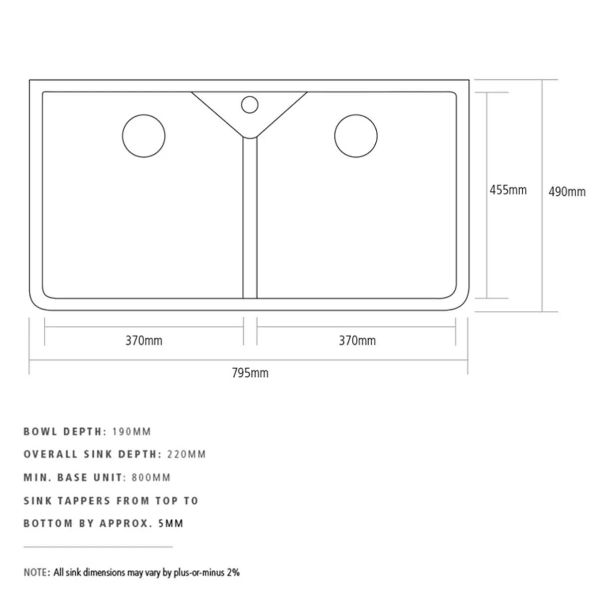 Caple Chepstow Double Sink and Franke Tap - Image 4