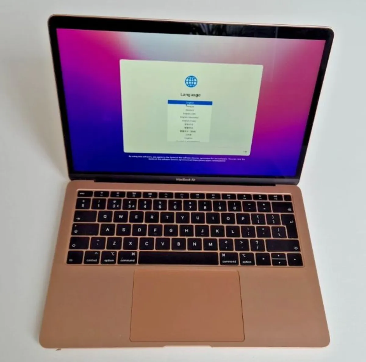 2019 Apple MacBook Air Retina 13" 8GB 128GB GOLD - Image 4