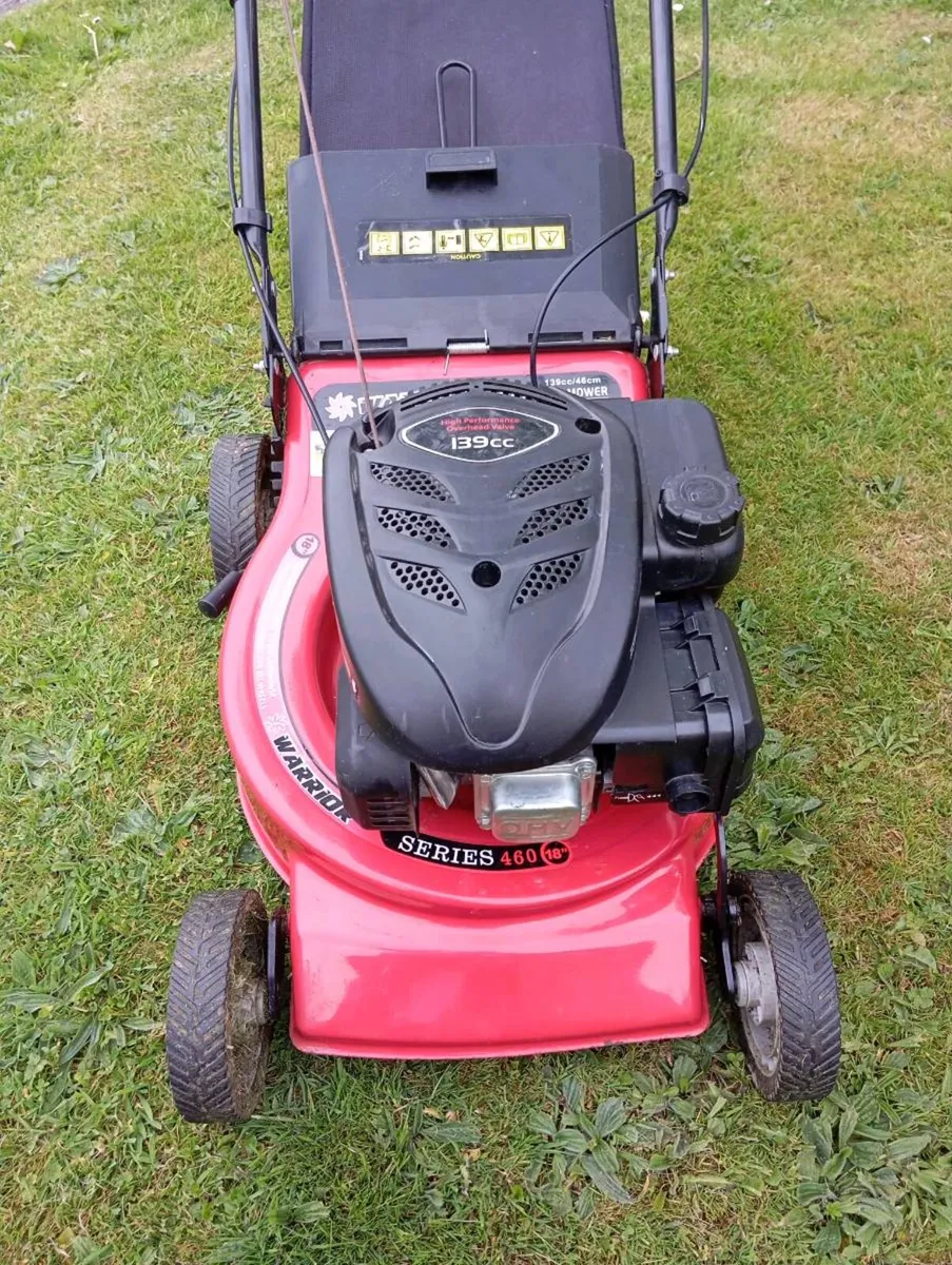 Warrior petrol lawnmower - Image 1
