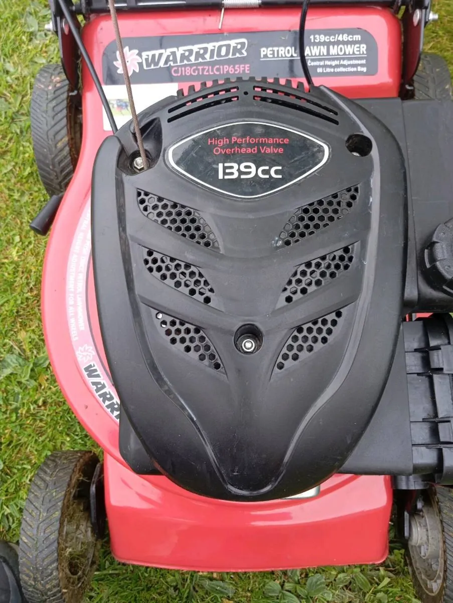 Warrior petrol lawnmower - Image 4