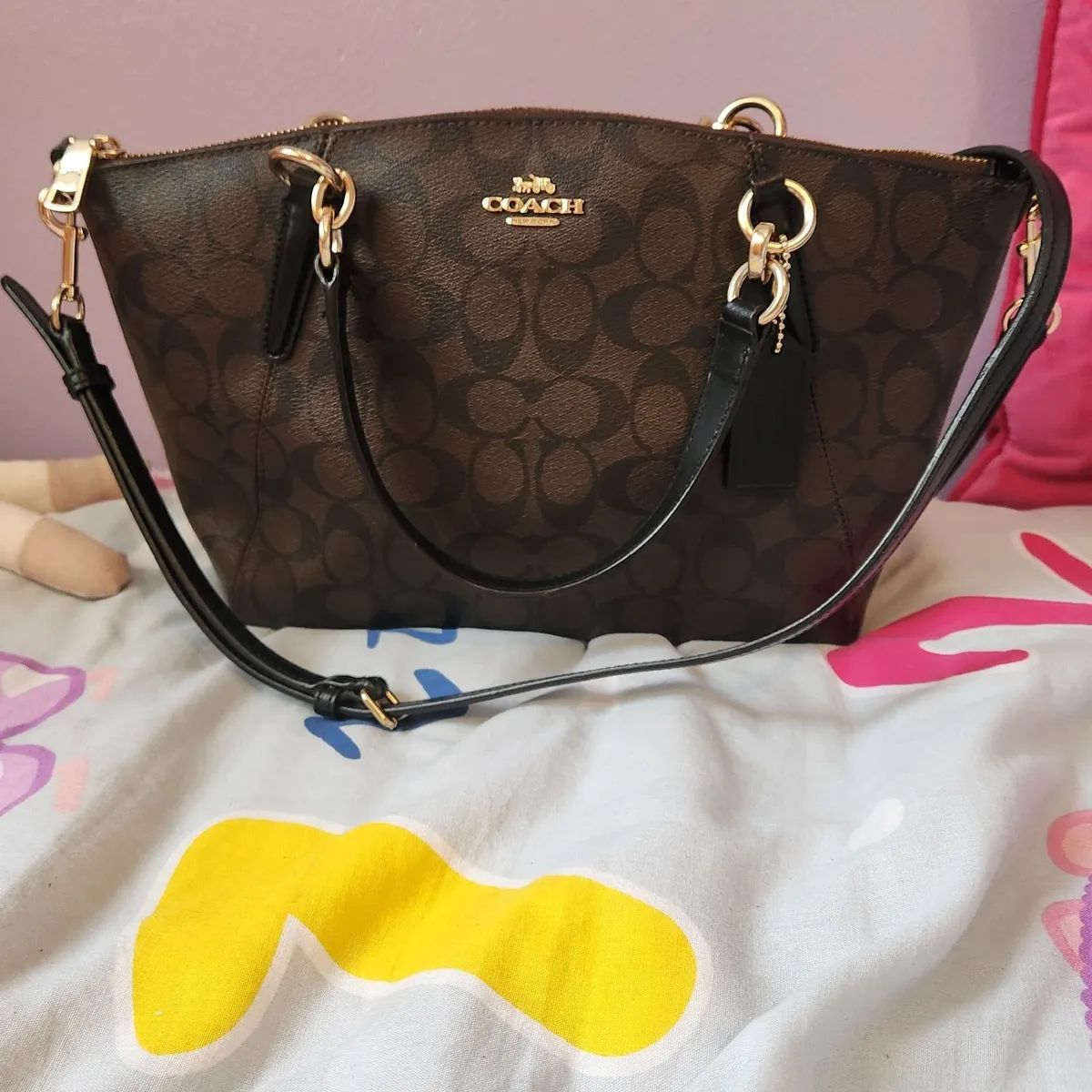 Coach kelsey bag (used once) - Image 1