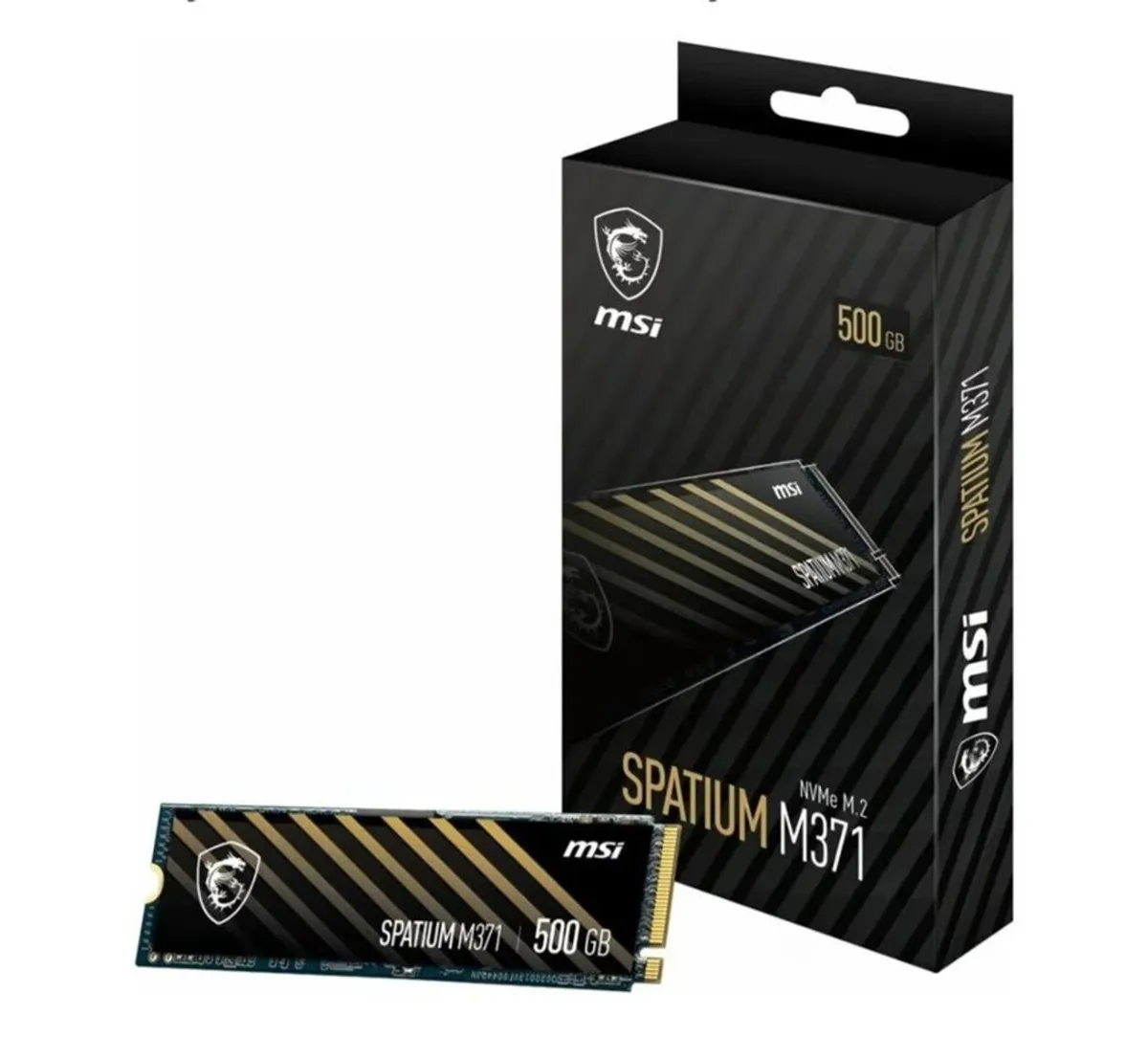 New 500GB MSI NVMe M.2 Spatium M371 - Image 2