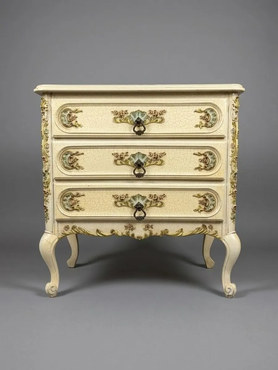 Charming French Vintage Armoire Chest of Drawers - Image 1