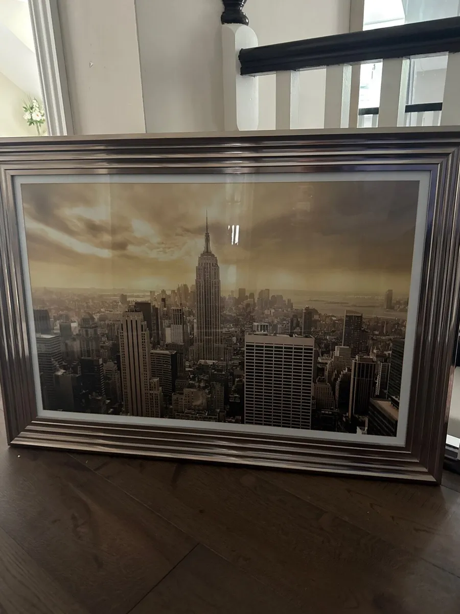 Framed New York Print - Image 1