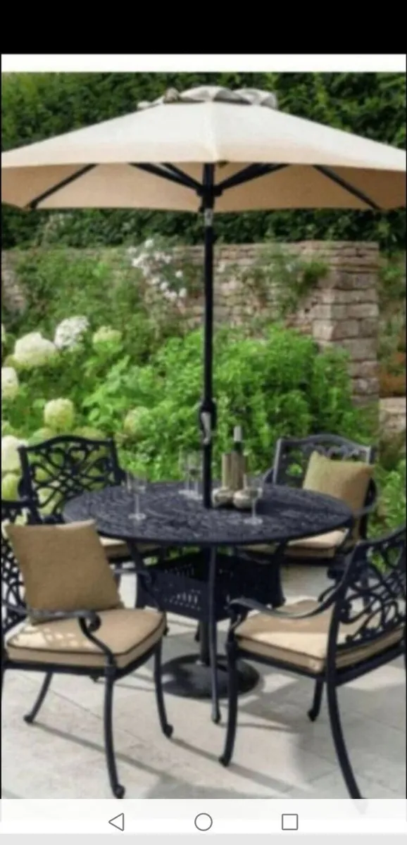 CLEARANCE * Demo Hartman 4 Seater Cast Alum. Set